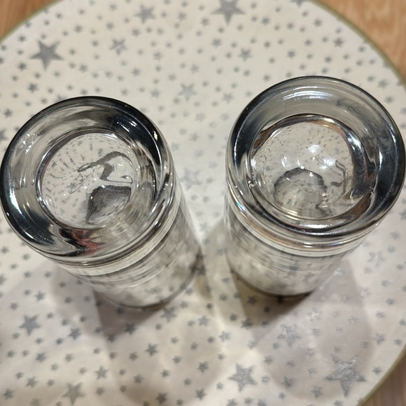 MCM Retro Dorothy Thorpe Silver Band Initial “L” Highball Glasses - Picture 5 of 6